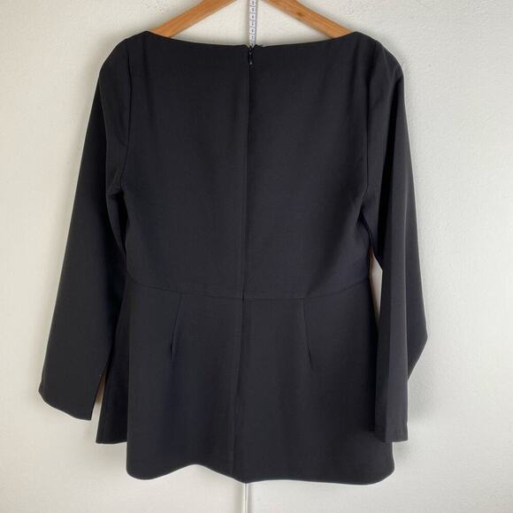 Tuckernuck Pomander Place Simone Black Top Size M - Picture 9 of 13